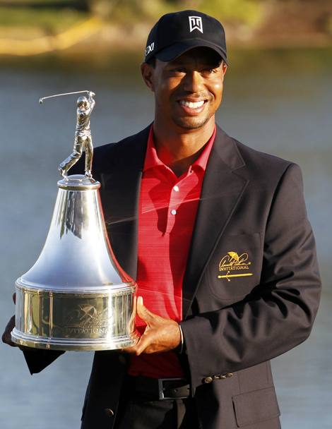 L’ultima, significativa vittoria di Tiger, nel marzo del 2012, quando si aggiudica l’Arnold Palmer Invitational Pga (Reuters)